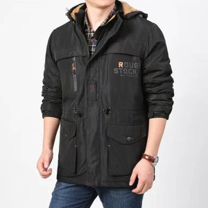 남성 야상 양털 후드 기모 점퍼 겨울 아우터