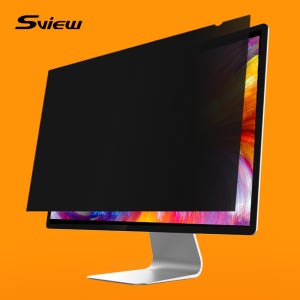 에스뷰 모니터 보안 필름 사생활 정보 보호 프라이버시차단 AG 27W 16:9