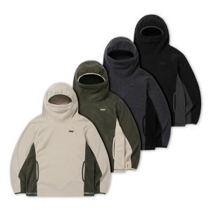 [FCMM SPORT] 에프씨엠엠 스포츠 바라클라바 플리스 풀오버 후디 4color