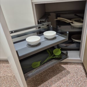 에쿤 블랑페인 매직코너 인출식 선반