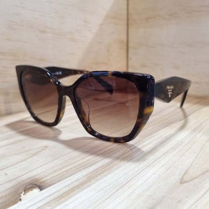 프라다 SPR 19Z SF 2AU 6S1 56사이즈 호피 뿔테 선글라스