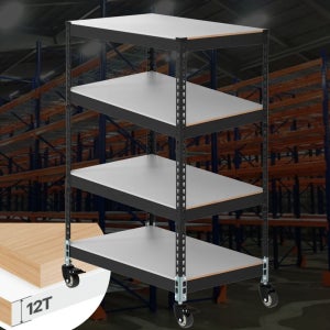 높이 240 cm 카트 4단 선반 매대 700 400 2400 mm 바퀴 선반 실측 가로 외경 내경 708 - 639 트레이 공간 분리 연제구 의흥면 소형 홍익동 가구 파는곳