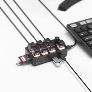 아이노트 CH75K C타입 USB 멀티허브 PD100W 커스텀 매크로