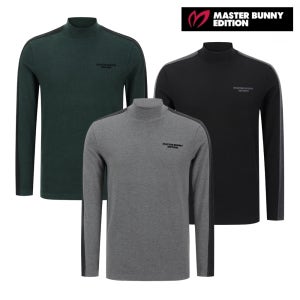 마스터바니 골프웨어 남성 골프 이너웨어 겨울 기모 반목 긴팔티 E4TI604