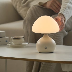 Velua 벨루아 포터블 램프 3colors (밝기조절/색변환) 터치형 무선 무드등 조명