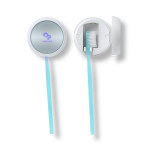 원프라임 싱글 칫솔 살균기 OP-701 무선 히팅 건조 소독기 1인용 사무실 여행 휴대용