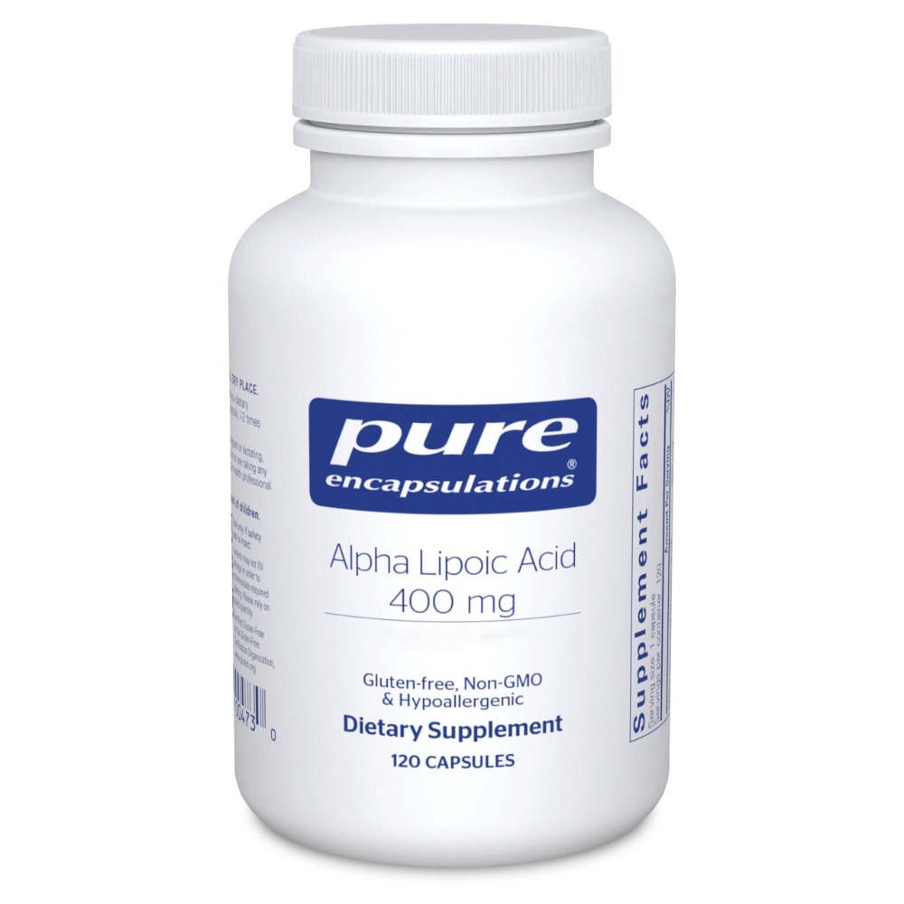 <b>퓨어인캡슐레이션 알파리포산</b> 티옥트산 ALA Alpha Lipoic Acid 120정