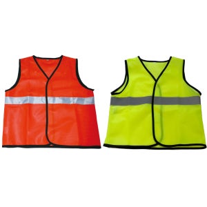 [무한] 어린이 안전 조끼 (주황/연두) (S/M/L)