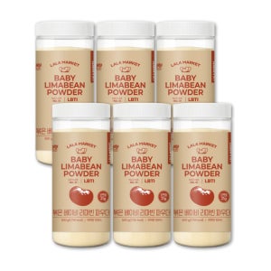 라라마켓 페루 슈퍼푸드 리마빈 리마콩 라마빈 파우더 500g, 6개