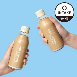 인테이크 슈가로로 저당 바닐라라떼 230ml, 12개