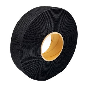 전선 케이블정리 암수한몸 컬러 양면벨크로 폭 5cm 일반형 10개, 길이 10M, 검정색