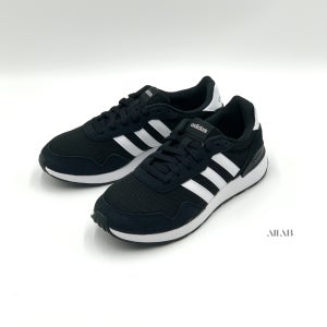 [국내매장판] 아디다스 남여공용 런닝화 데일리 슈즈 커플 중고등학생 RUN 운동화 블랙화이트(런60S)
