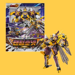 메탈카드봇W 팬텀호넷 비행기 헬리콥터 변신 합체 로봇 장난감