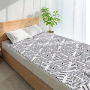 일월 해든마루 미로 온수 전기 매트 장판 싱글, 100x200cm