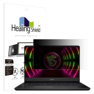 MSI 벡터 GP77 13V 항균 보안필름 블루라이트차단 양면 정보보안기