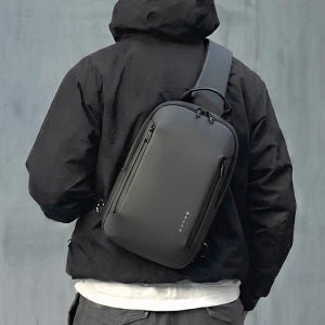 남자 슬링백 힙색 여행용 허리가방 핸드폰 웨이스트백 크로스백 대형