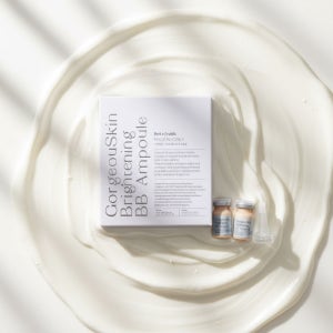 고저스킨 브라이트닝 BB 앰플 광채 톤업 비비크림 재생 비비