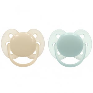 아벤트 울트라 소프트 쪽쪽이 노리개 0-6개월, 샌드민트, 2개입