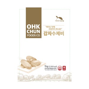 국산 감자가루로 반죽한 감자수제비 1Kg