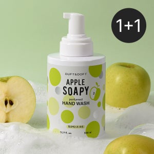 [신상특가] 1+1 더프트앤도프트 퍼퓸드 클린 핸드워시 애플소피 500ml / 향균 거품형 손세정제