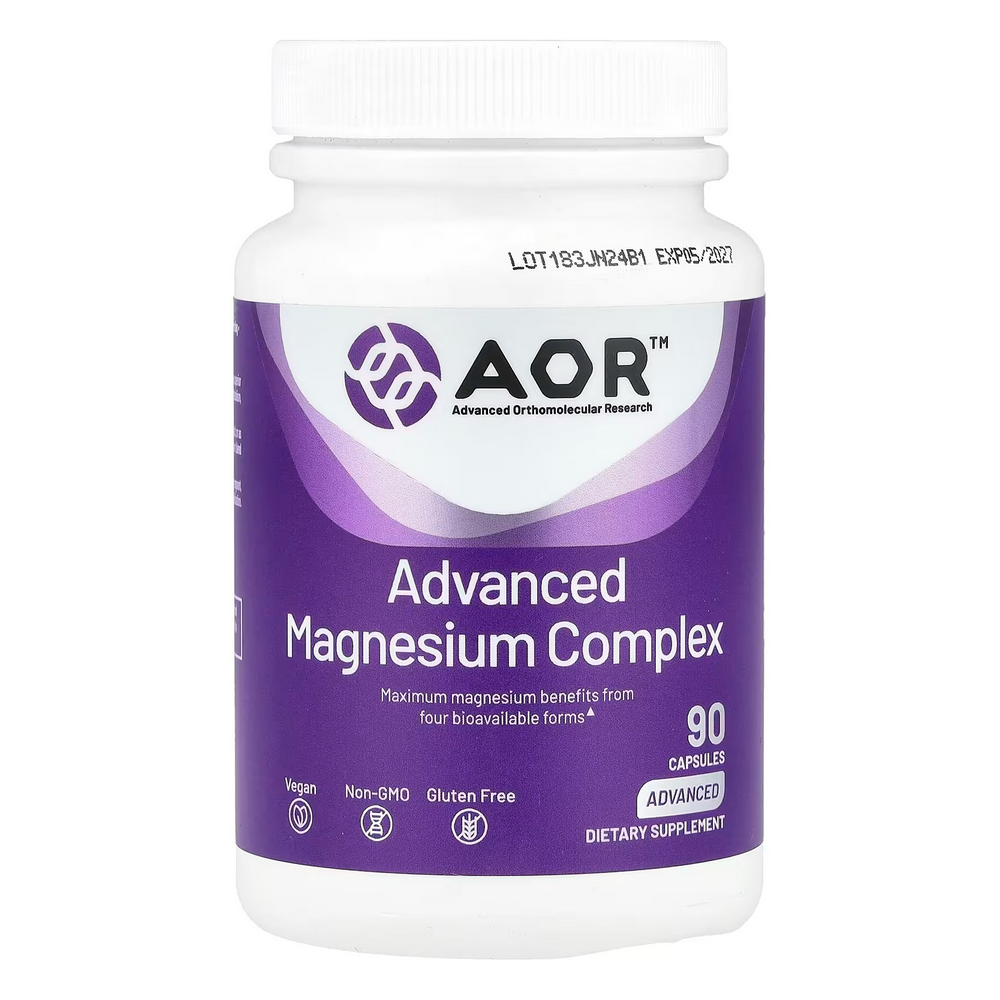 AOR 에이오알 <b>어드밴스드 마그네슘</b> 컴플렉스 90캡슐