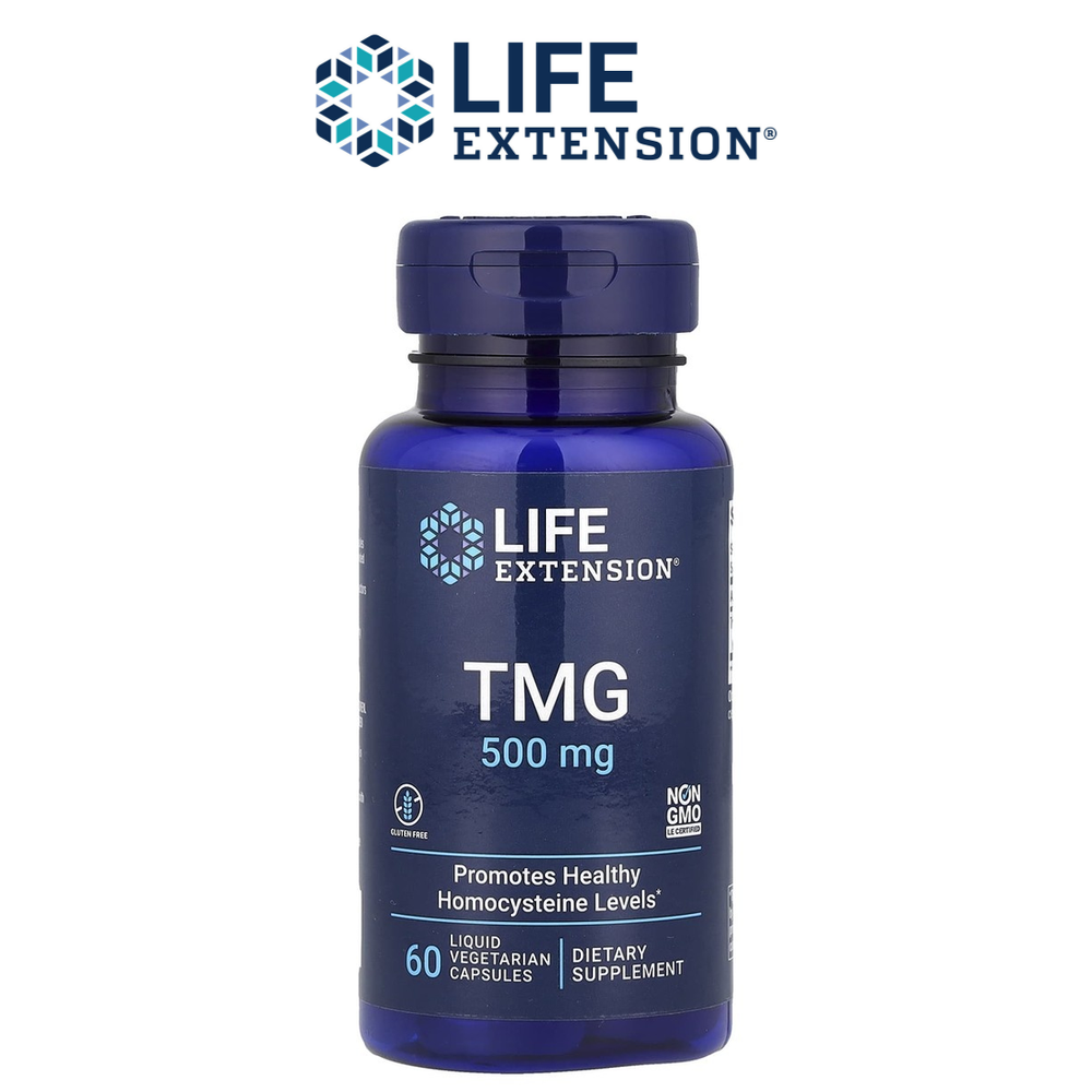 <b>TMG 500mg</b> 60리퀴드베지캡슐 라이프 익스텐션