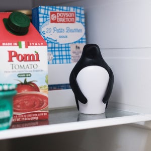 펭귄 냉장고 탈취제 케이스 베이킹소다