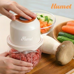 휴멜 찹핑 자동 무선 멀티 쵸퍼 야채 이유식 마늘 고기 다지기 분쇄기