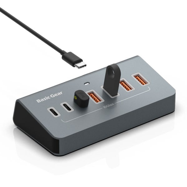 USB 3.2 C타입 7in1 버티컬 멀티 허브