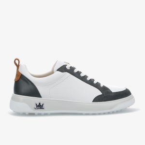 (Value Pick) 람다골프화 타구스 화이트샤크그레이 남성골프화 클래식 명품 스니커즈 스파이크리스