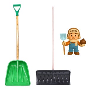 나성아그로 넉가래 소 18개 + 개량비 소 22개 세트 제설도구 눈삽 제설장비