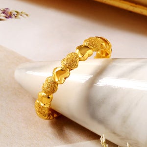 골드팡 24k 순금 골든샤인하트 커플링 7.5g+7.5g 기념일 선물