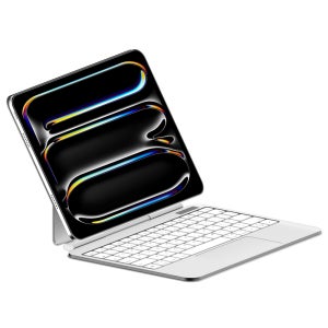 링크로 아이패드 키보드 케이스 매직키보드 구조독 호환 한국어 화이트, 아이패드 프로 32.7cm(12.9인치) M1 5세대