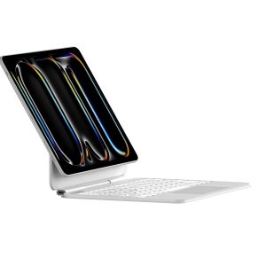 링크로 아이패드 키보드 케이스 매직키보드 구조독 호환 한국어 화이트, 아이패드 프로 28.2cm(11인치) M5