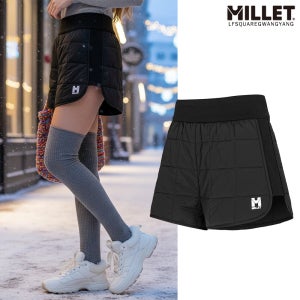 밀레겨울바지 여성 디맥스 에어 패딩반바지