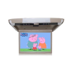 모니터 천장모니터 티비 천장 자동차 차량용 스크린 디스플레이 뒷좌석 A형 12인치 HD LCD TV MP5 베이지