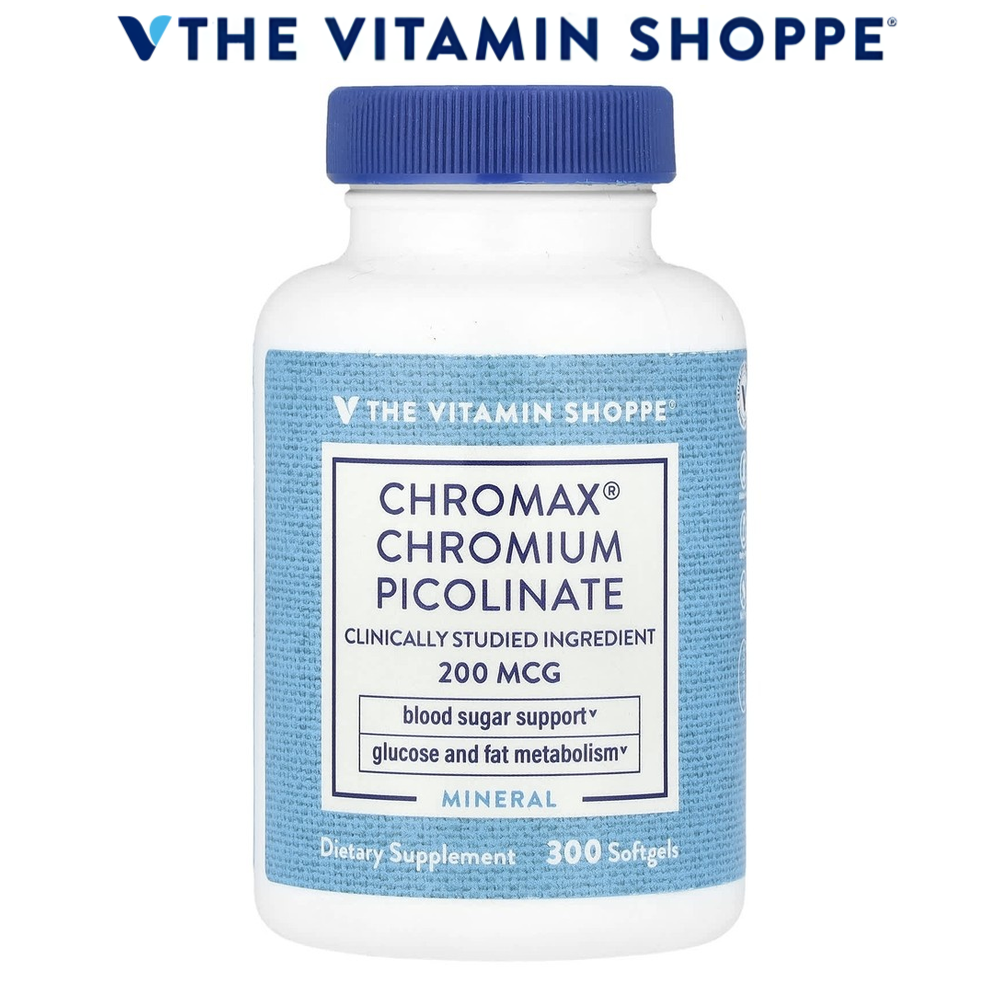 <b>크로뮴 피콜리네이트 200mcg</b> 크로맥스 300소프트젤 더비타민샵