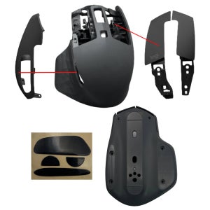 로지텍 mx 마스터 master 2S 쉘 하우징 상단 하단 부품 세트 1세대 호환