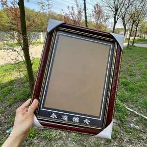 영정사진보관함 스탠드 블랙 a4 액자 추모 프레임 장례식 블랙 A4 21x29.7cm