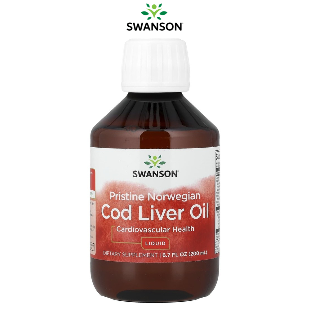 프리스틴 노르웨이산 <b>코드리버 오일 리퀴드</b> 200ml 스완슨