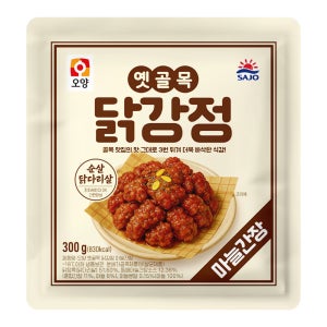 사조오양 옛골목 닭강정 마늘간장 300g