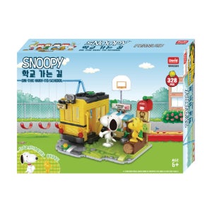 [디스톤유니버스]스누피 디오라마 학교 가는길
