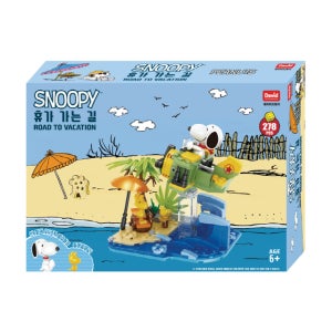 [디스톤유니버스]스누피 디오라마 휴가 가는길