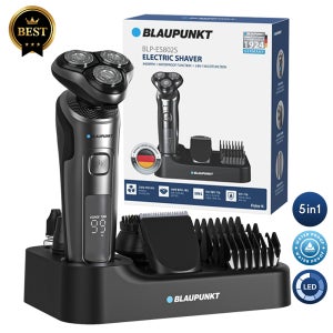 블라우풍트 5in1 3헤드 전기면도기 IPX6 프리미엄 방수 BLP-ES802