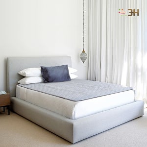 한일온열기 전기매트 극세사 전기방석 탄소매트 최신 온열매트 1인용 싱글 MTS-MI1000