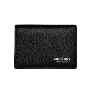 버버리 플린트 FLINT 플랩 카드지갑 81046991 블랙