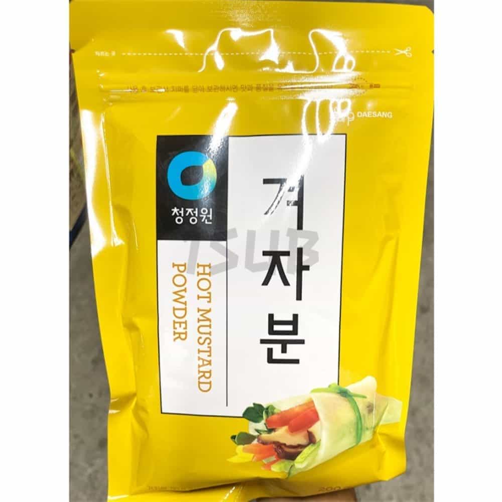 일섭 대상 겨자분말 200g 족발소스 해물찜소스