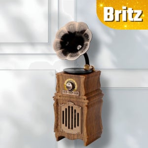 브리츠 BZ-MK310 라디오 블루투스 스피커 레트로 감성 인테리어소품 TWS지원 원목느낌