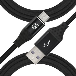 언박싱 브랙스 패브릭 마이크로5핀 케이블 3m, 1개