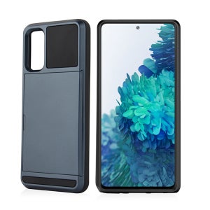 르메이어 카드수납 슬라이드 케이스 네이비, 갤럭시S20 FE